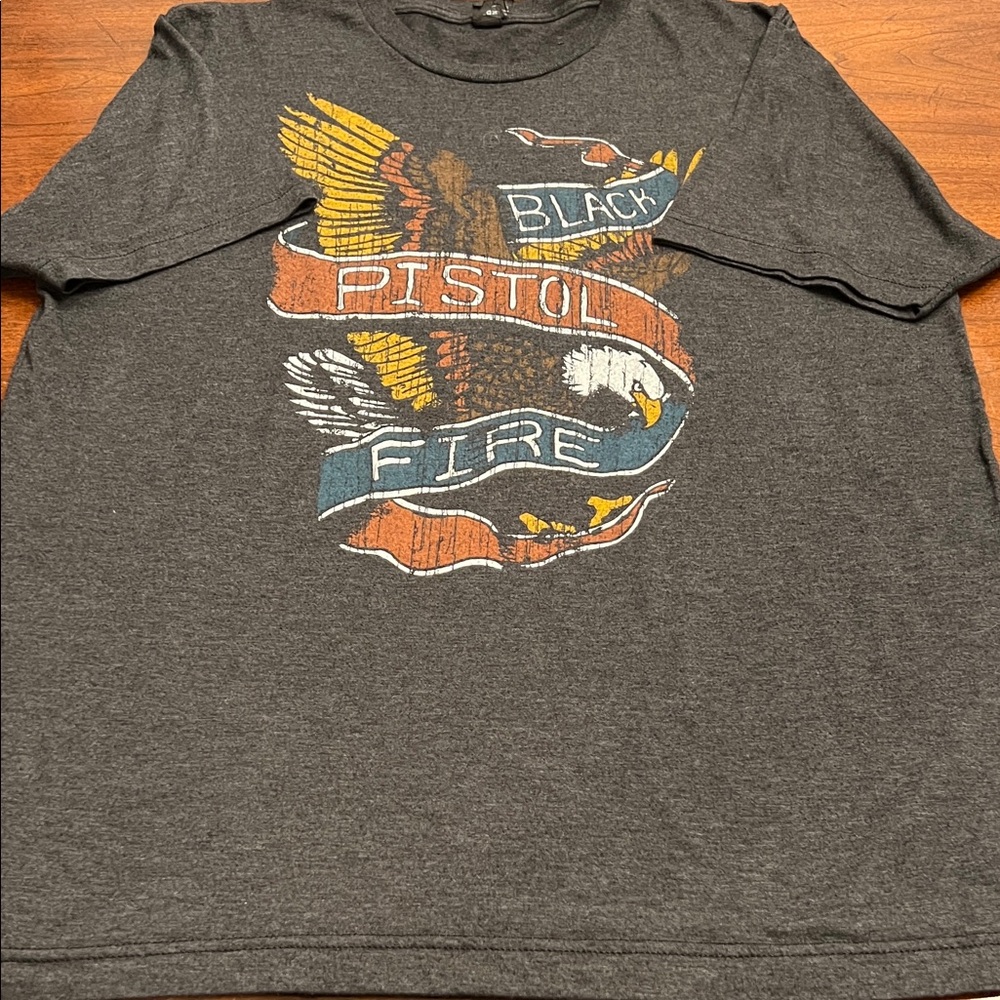 Black Pistol Fire Graphic T-Shirt